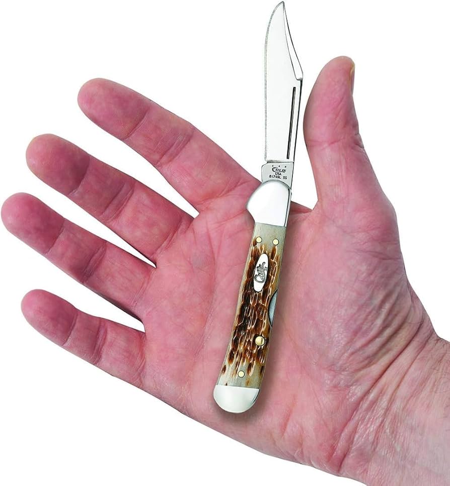 るか  Amazon.com: Case XX WR Pocket Knife Mini Copperlock Amber